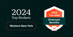 Mployer announces the 2024 winners of the "Top Employee Benefits Consultant Awards" in Western New York