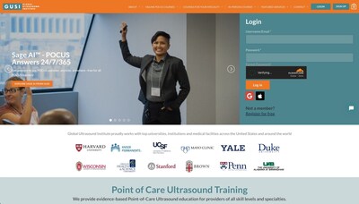 GUSI elevates online POCUS Fellowships with a completely reengineered platform to facilitate individual and group POCUS certification