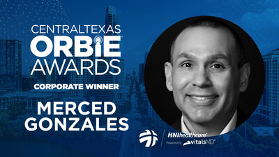 Corporate ORBIE Winner, Merced Gonzales of HNI Healthcare
