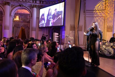 Singer and songwriter Ludmilla, the most influential Black artist in Latin America, captivated the crowd at BrazilFoundation's XXI NY Gala in New York City.