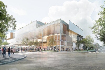 Bibliothèque centrale et centre de création artistique professionnelle - Première pelletée de terre et dévoilement du concept du plus grand chantier culturel du Québec