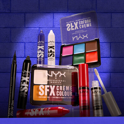 Wanted for criminally deceptive pro artistry, NYX Professional Makeup introduces NEW limited-edition offerings to its existing portfolio of SFX makeup products.