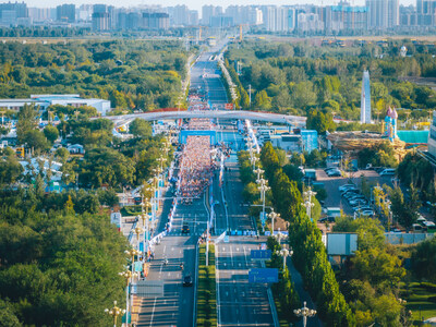 The 2024 Hengshui Lake Marathon successfully finished (PRNewsfoto/Hengshui Lake International Marathon Organizing Committee)