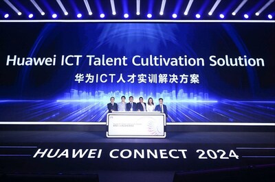 華為ICT人才實訓解決方案發布 (PRNewsfoto/Huawei) 華為ICT人才實訓解決方案發布 (PRNewsfoto/Huawei)