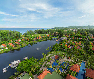 Banyan Tree's 30th Anniversary: Rediscover the Romance of Travel:Banyan Tree Phuket - Aerial Shot - Hotel Exterior