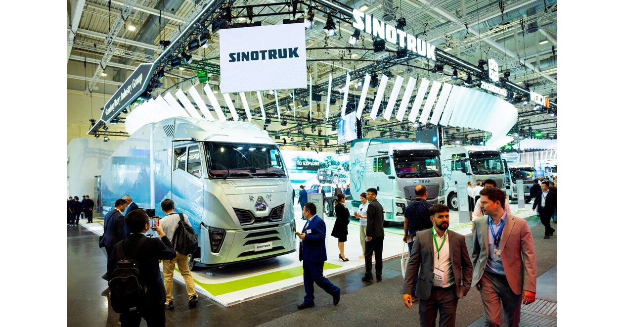SINOTRUK Unveils Latest Lineup at IAA Transportation 2024