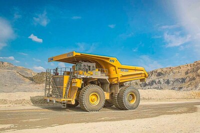 XCMG Delivers XDE260 Dump Truck Designed for Open Pit Mines to Customer in Oceania.