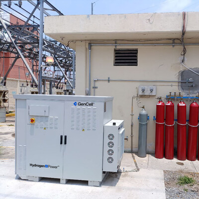 Comisión Federal de Electricidad (CFE), Mexico’s state-owned utility and the largest utility in North America, places another vote of confidence in GenCell by rolling out additional GenCell REX™ climate-resilient, zero-emission hydrogen-fueled backup power units to harden substations across Mexico. (PRNewsfoto/GenCell Energy)