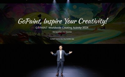 Creativos por naturaleza: HUAWEI lanza la Actividad de creación a nivel mundial de GoPaint 2024 (PRNewsfoto/HUAWEI)