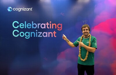 Two-time F1 World Drivers’ Champion, Fernando Alonso, arrived in Chennai to engage with Cognizant associates