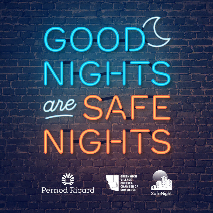 Pernod Ricard North America, Safe Night LLC and the Greenwich Village Chelsea Chamber of Commerce are partnering to create safer nightlife environments that prioritize the well-being of patrons, hospitality professionals and community members.