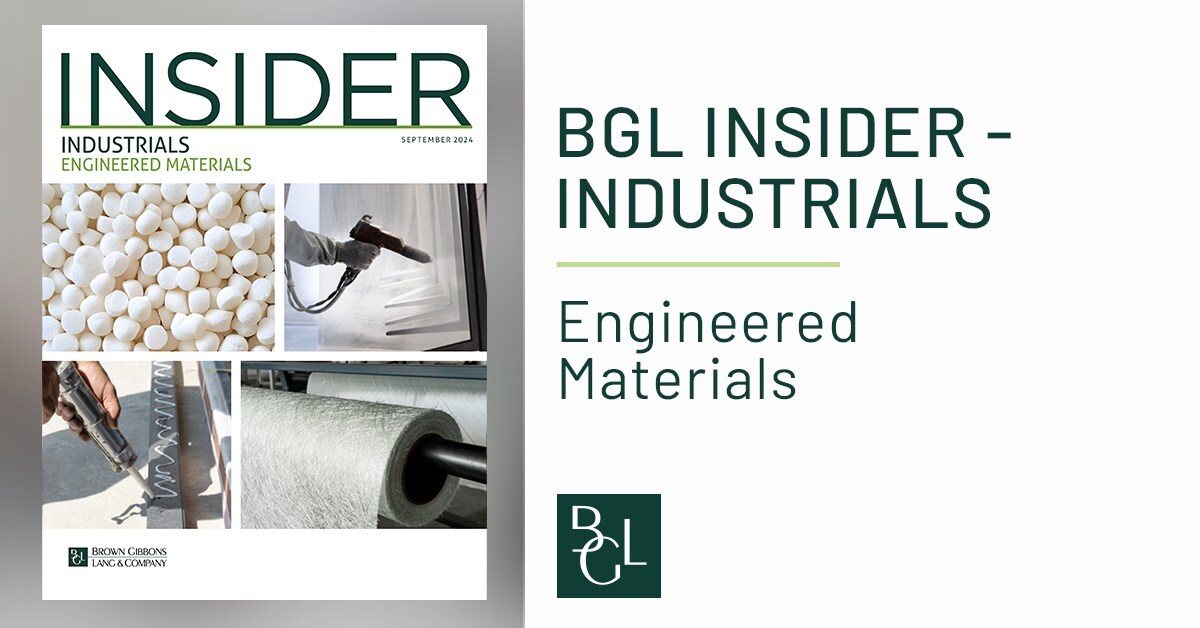 Sustainability Driving Innovation and M&A in the Coatings, Adhesives, Sealants, and Elastomers (C.A.S.E.) Industry