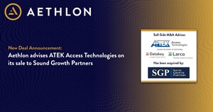 AETHLON CAPITAL ADVISES ATEK ACCESS TECHNOLOGIES ON THE SALE OF THE BUSINESS