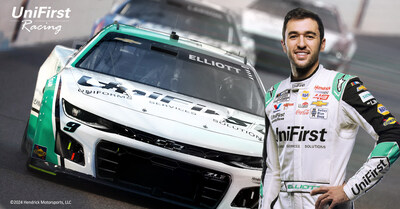 NASCAR Cup Series Champion Chase Elliott and the UniFirst No. 9 Chevrolet make playoff appearance on Sunday at Kansas Speedway.