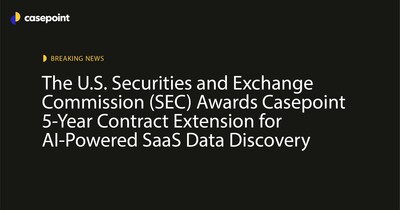 Casepoint secures recompete to continue helping the SEC with regulatory enforcement, compliance, investigations, and litigation.