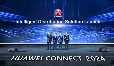 Huawei y los socios del ecosistema lanzan en forma conjunta la solución de distribución inteligente de Huawei (PRNewsfoto/HUAWEI)