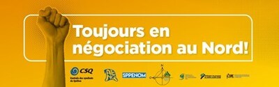 /R E P R I S E -- Avis aux médias - Négociations en éducation au Nord du Québec - Marche de solidarité dans les rues de Trois-Rivières!/