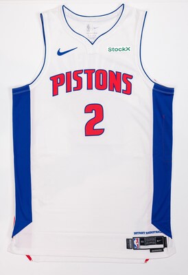 The Detroit Pistons and StockX unveiled a multi-year
corporate partnership that brands StockX as the franchise’s new jersey partner.