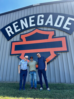 From left to right: Steve Hinchcliff, Teddy Morse, & Jeff Hinchcliff.