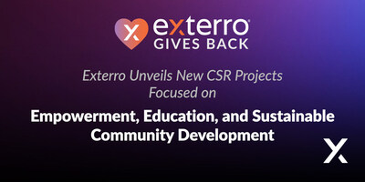 Exterro Unveils New CSR Projects Focused on Empowerment, Education, and Sustainable Community Development