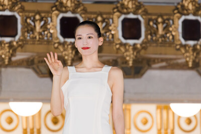 SK-II global brand ambassador Haruka Ayase unveiled the theatrical projection mapping showcase.