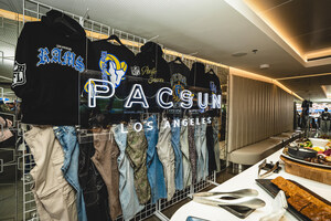 Pacsun Celebrates 5th Year of Partnership with Los Angeles Rams