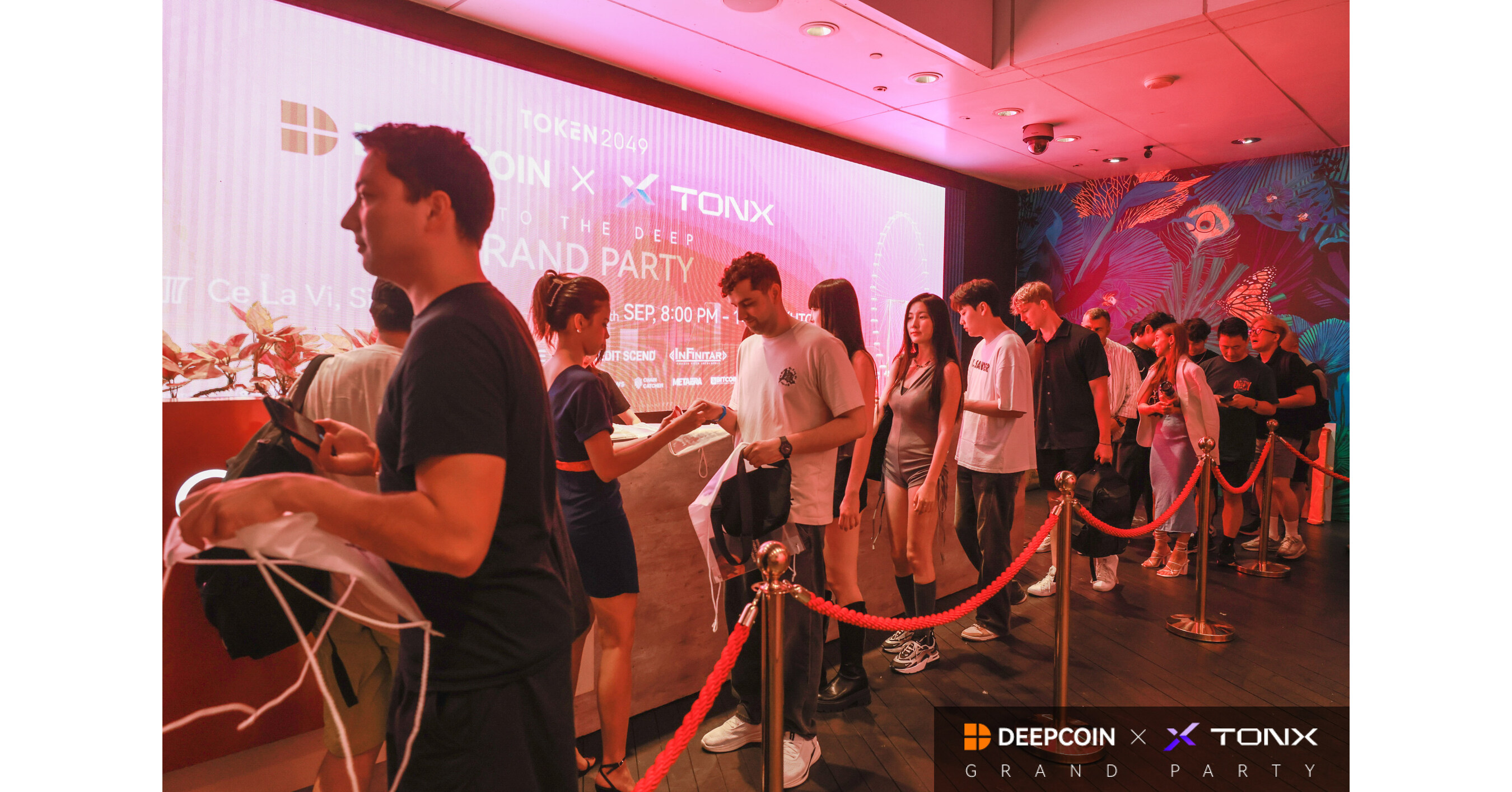 Deepcoin & TONX Successfully Conclude INTO THE DEEP Token 2049 Grand Party in Singapore Deepcoin & TONX Successfully Conclude INTO THE DEEP Token 2049 Grand Party in Singapore