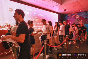 Deepcoin & TONX Successfully Conclude "INTO THE DEEP" Token 2049 Grand Party in Singapore