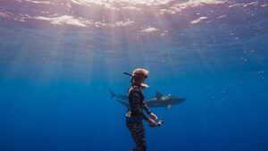 SHARK WHISPERER OCEAN RAMSEY DIVES INTO HER JAW DROPPING SHARK ENCOUNTERS ON BRAND NEW TEAM IGNITION PODCAST