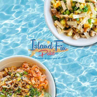 Island Fin Poké Co. bowls.