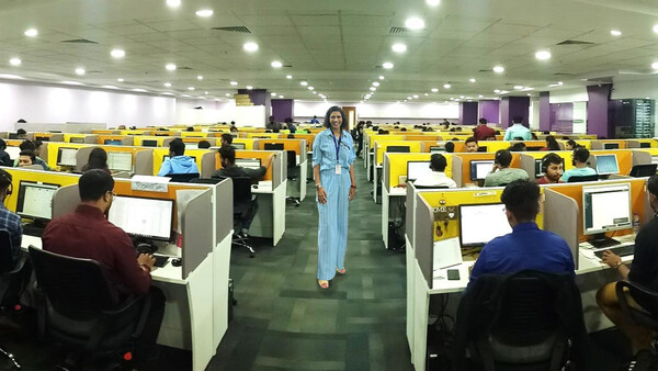 Babita on the Operations Floor