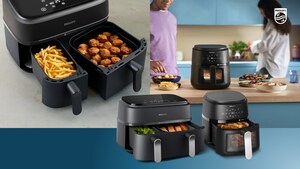 Versuni NA Launches New Philips Airfryer 2000 Series Single Basket and 3000 Series Dual Basket Bringing Cutting-Edge Technology to Everyday Cooking