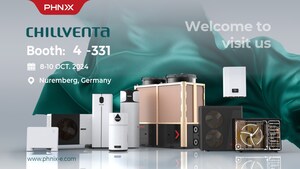 PHNIX präsentiert fortschrittliche Wärmepumpentechnologie auf der Chillventa 2024 und stellt Innovation und grüne Technologie in den Vordergrund