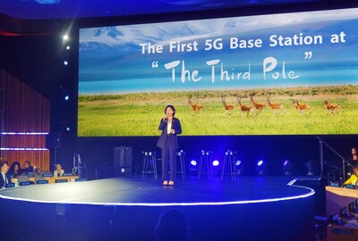 The 5G base station has opened new possibilities for biodiversity protection in Kekexili (PRNewsfoto/ZTE Corporation)