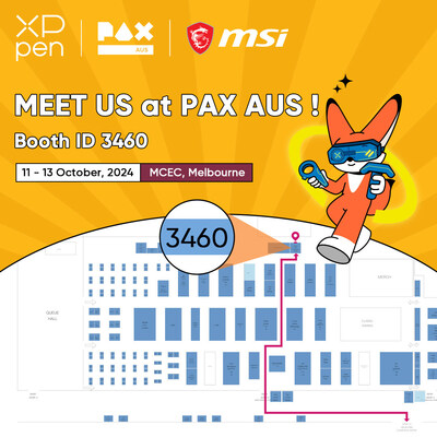 XPPen PAX AUS Booth