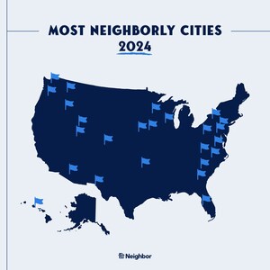 Neighbor.com Reveals 2024 Ranking of the Most Neighborly Cities in America