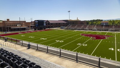 With 22 state titles under their belt, the Alcoa Tornadoes are seeking their 10th consecutive state championship this season on Hellas' Matrix Helix® turf system.