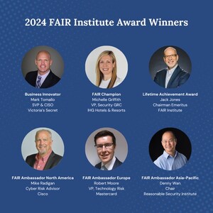 Cyber Risk Management Professionals Recognized at 2024 FAIR Conference