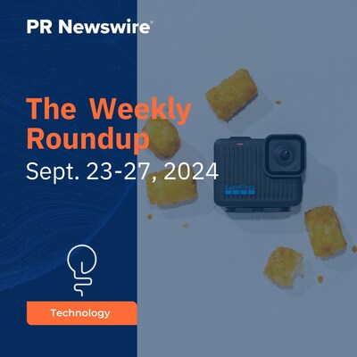 PR Newswire Weekly Technology Press Release Roundup, Sept. 23-27, 2024. Photo provided by GoPro, Inc.