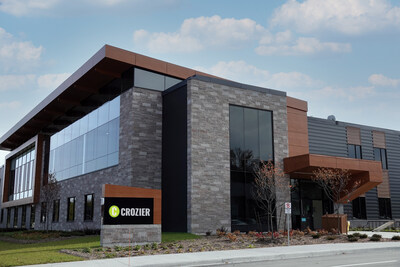 Pictured: Crozier’s headquarters in Collingwood, ON. Photo credit: Crozier (CNW Group/C.F. Crozier & Associates Inc.) Pictured: Crozier’s headquarters in Collingwood, ON. Photo credit: Crozier (CNW Group/C.F. Crozier & Associates Inc.)