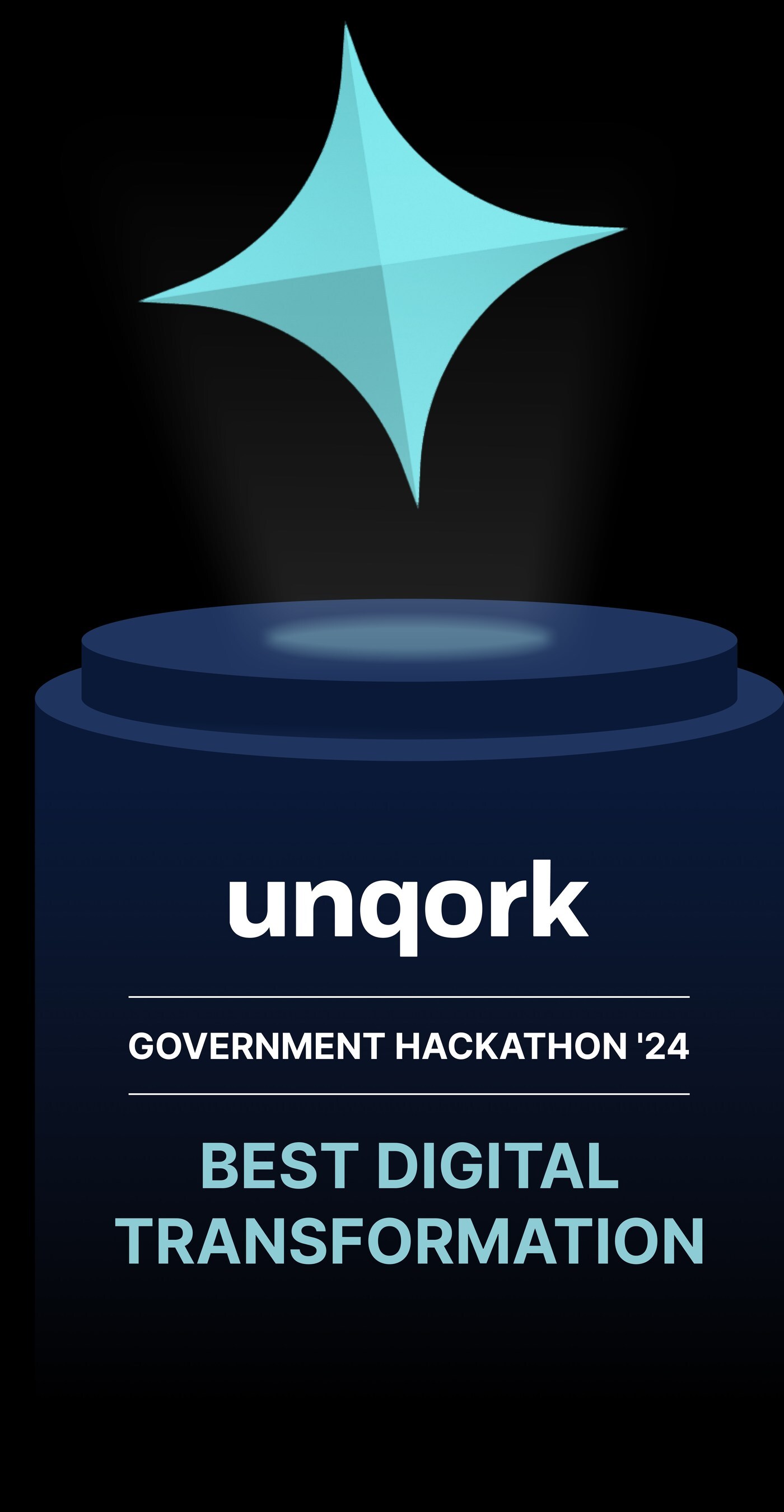 Alpha Omega wins Best Digital Transformation Award at Unqork + AI Hackathon