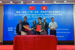 BETRIMEX SIGNS MOU WITH JIANGNAN MARKET IMPORTED FRUIT CHAMBER OF COMMERCE TO PIONEER FRESH COCONUT EXPORTS TO CHINA