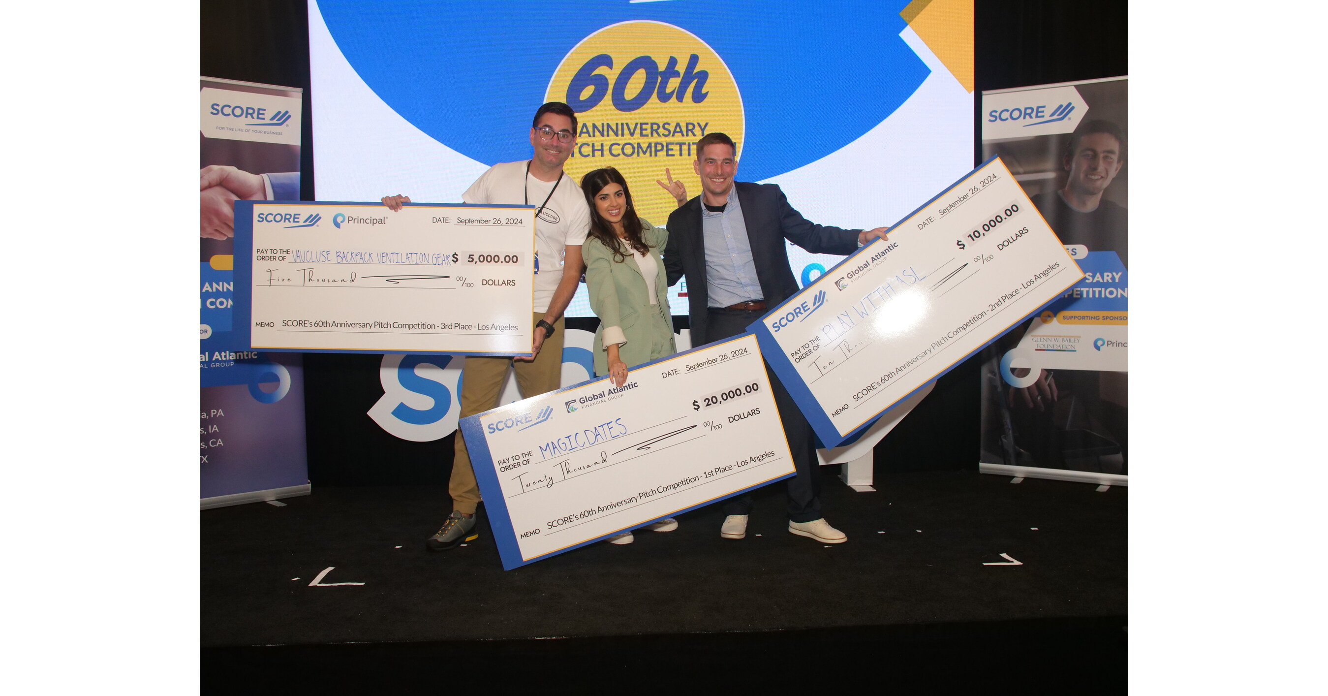 SCORE Announces Winners of its Small Business Pitch Competition in Los Angeles