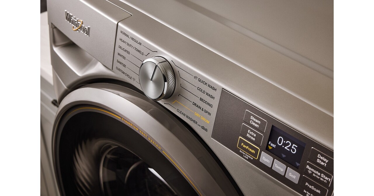 WHIRLPOOL BRAND LAUNCHES INNOVATIVE FRESHFLOW™ VENT SYSTEM ON NEW SMART  FRONT LOAD WASHERS