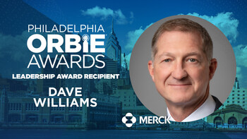 Leadership Award Recipient, Dave Williams of Merck