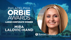 Large Corporate ORBIE Winner, Mira Lalovic-Hand of Rowan University