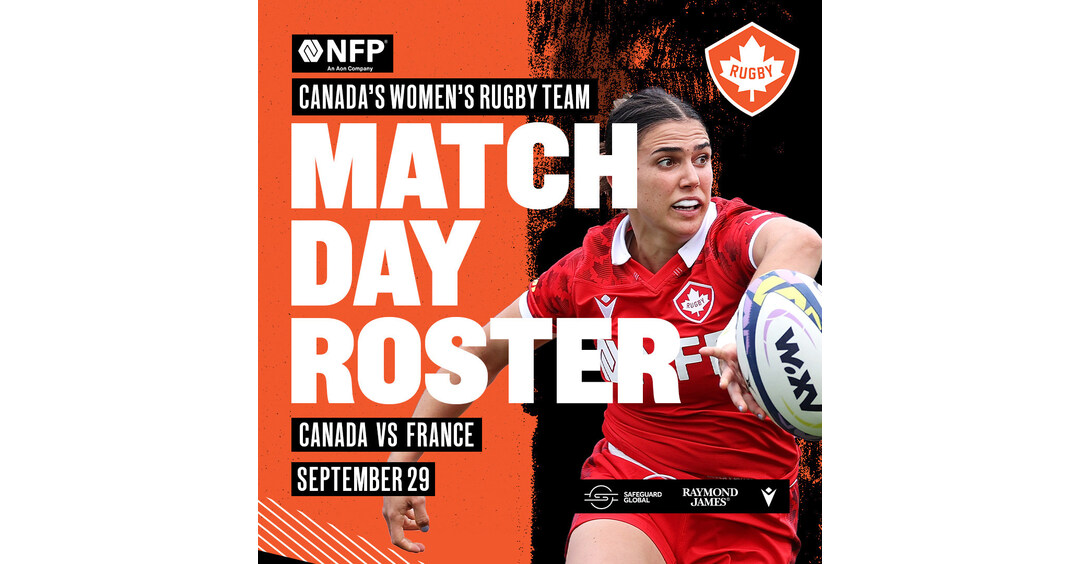 Canada's Women's Rugby Team roster announced for opening match of WXV 1