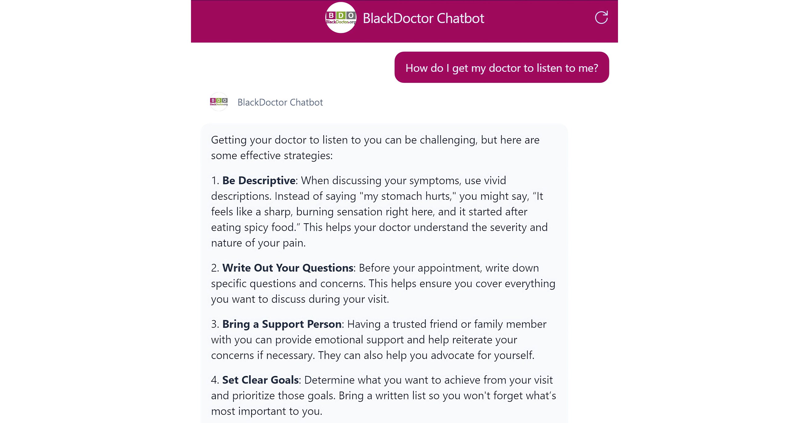 BLACKDOCTOR.ORG ANNOUNCES AI FEATURE FOR CULTURALLY RELEVANT CONTENT