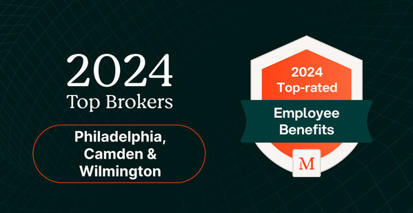 Mployer announces the 2024 winners of the "Top Employee Benefits Consultant Awards" in Philadelphia, Camden, and Wilmington