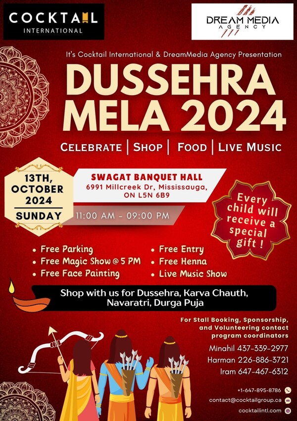 Dussehra Mela 2024 A Day of Cultural Celebration and Family Fun in